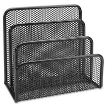 Lorell 84153 Vertical Sorter 5-5/8”x3-1/8”x5-1/4” Black Mesh, 1