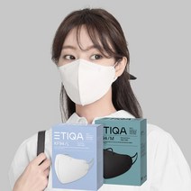 에티카 보건용 마스크 KF94 100매 라운드베이직 새부리형 (+고급 마스크 스트랩), 소형100매, 블랙