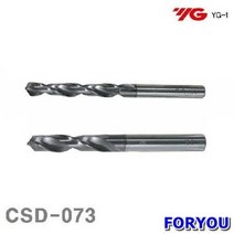 Foryou9273 와이지원 초경코팅 드릴 1개 류 빗트 공작 초경 절삭 비트 공구, 1