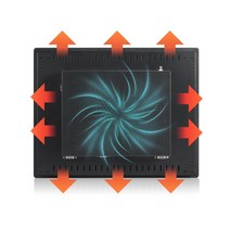 임베디드 정전식 터치 올인원 PC 컴퓨터. 15 인치. 코어 i3 CPU. 산업 화 베사 마운트용 8GB, 11 I5 10210U, 01  RAM 6 SSD