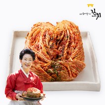 [김치 명인 이하연] 전라도식 배추포기김치 용기형 1.2kg