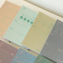 엠비티아이 떡메모지 떡메 성향별 메모지 메모패드, P