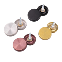 거울 캠핑카 인테리어 나사 피스 덮개 캡 커버 마감, 나사캡 실버