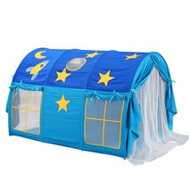 벙커침대텐트 2층침대난방텐트 남자아이방꾸미기 동굴침대 난방텐트, BG