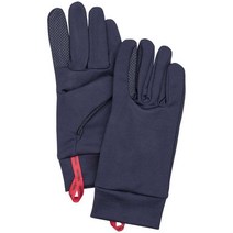 Hestra 겨울장갑 보드장갑 Touch Point Dry Wool Liners, Navy, 10