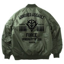 코스파 기동전사 건담 지온돌격기동군 MA-1 재킷 MOSS M사이즈