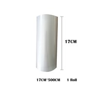 가정용 진공포장기 정육 밀키트 수축 족발 랩핑기 식품 보호기 진공 가방 보관 가방 기계, 협력사, 17cmx500cm 1롤