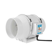 시로코펜 유인휀 공기 정화 산업용 덕트 실외기 배출, 4인치 소형/ 1미터 튜브 + 버클 2개