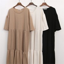 [시드마켓] 셔링 프릴 캉캉 원피스 303P040S 빅사이즈 여성의류 (9823858)