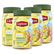 Lipton Iced Tea Decaffeine Sugar-Free Black Tea 립톤 아이스티 디카페인 무설탕 홍차 85g 4팩