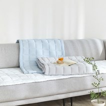 [파르페 바이 알레르망] 썸머 뱀부서커 쇼파패드 (4인), 사이즈:화이트