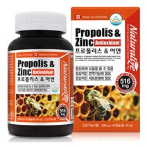 네추럴라이즈 프로폴리스 아연 효능 효과 먹는법 염증 구내염 비염 면역력 높이는 영양제