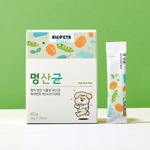 강아지 고양이 유산균 바이오펫츠 멍산균 60g 30EA, 멍산균 1달분, 주사기 안받을래요X