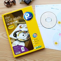 올드림 프린텍 애니 CDR 음악 자료 데이터 관리용 라벨 잉크젯용 20매, V3771S
