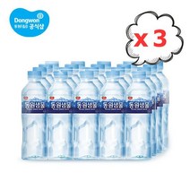 동원 샘물 생수 500ml60병 쉬링크포장, 60개, 500ml