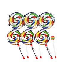 [음률] 롤리팝악기6종(2465set)→(롤리팝탬버린(중)3개+롤리팝드럼(중)3개1)