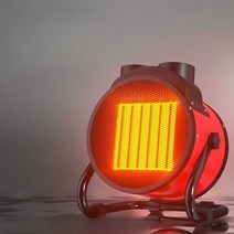 산업용 열풍기 공업용 창고 비닐하우스 온풍기 히터, 2000W 220V
