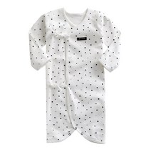 [그린베베] 아기별 양면 배냇가운