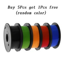 PLA필라멘트 3D 프린터 TPU PCL PETG 3D펜 프린터 레진 저온 3d 1.75mm pla 필라멘트 0.2kg 오렌지 화이트 블랙 레드 블루 creality 3 용, 검은색