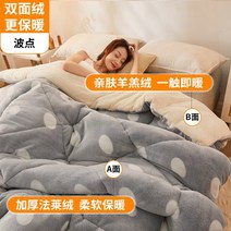 겨울 양고기 벨벳 겨울 이불 두꺼운 따뜻한 플러스 벨벳 이불 코어 더블 면화 이불 겨울 싱글 기숙사 침대