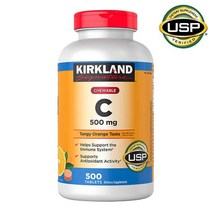 커클랜드 비타민C 츄어블 500mg 500정