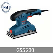 보쉬 GSS230 사각샌더 오비탈 샌딩기 페이퍼포함