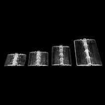 아이베란다 아크릴경첩 투명 DIY가구 부속품 (사이즈선택) IV, 특대(41x64mm)