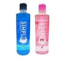 KJF 심플 워터 컨디셔너 스텝1 500ml + 생 박테리아 스텝2 500ml, 1세트