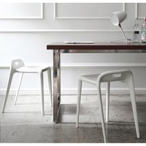 laterior 등받이없는의자 스툴 미용보조의자 화장대 진료의자, 레드