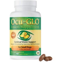 오큐글로 강아지 눈영양제 45캡슐 소형견 중대형견 2종 택1 / Ocu-GLO Vision Supplement Dogs 45 Capsule, 소형견 용 45캡슐