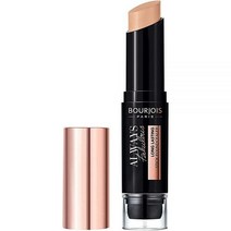 부르조아 Bourjois Always Fabulous 24시간 2 in 1 파운데이션 및 컨실러 스틱 블렌더 포함 400 로즈 베이지, 400 Rose Beige