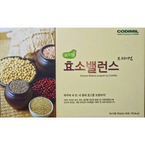 효소팜 효소밸런스 프리미엄 곡물효소 60포 변비개선 소화기능 영양공급 다이어트 독소배출