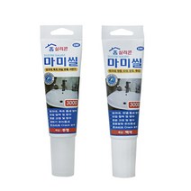 화장실 욕실 깨진 타일 보수 방수 실리콘 80ml 택1, 투명