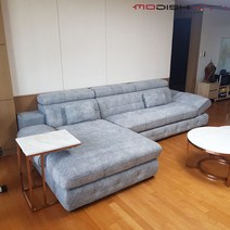 모디쉬갤러리 구스 누박 4인용 카우치 쇼파 S클래스 천연가죽 명품 통가죽 고급 쇼파, 좌측, 4인용 카우치 소파+스툴, 카멜투톤