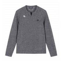 파리게이츠 파리게이츠긴팔 F 511A1TR015_BK 남성 슬릿넥 티셔츠