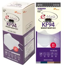 KR프로텍 국산 KF94마스크 200매 황사방역 마스크 성인용 식약처인증