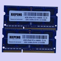 [해외]노트북 메모리 4GB 2Rx8 PC3-10600S RAM DDR3 8G pc3, 2GB DDR3 PC3-10600S