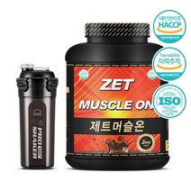 제트리션 제트머슬온 더블초코 3kg 단백질보충제, 1개