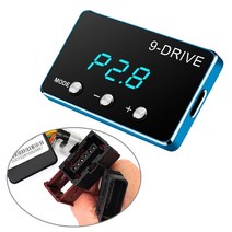 자동차UHD 헤드업디스플레이 9 드라이브 전자 스로틀 컨트롤러 페달 가속기 hyundai sonata 8 veloster for kia cerato sorento mohave, 푸른