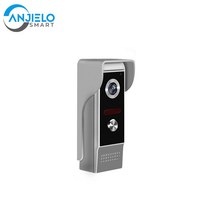 월패드 아파트인터폰 Anjielosmart 비디오 인터콤 홈 아파트 7 "컬러 스크린 방수 IR LED 유선 카메, 04 M4