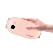 복부마사지기 복부안마기 배마사지 복부온열찜질기 니디에어, 핑크