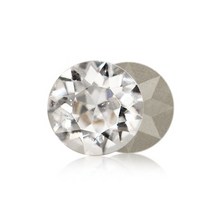 네일 글루 파츠 접착제 본드 크리스탈 스톤 라운드 모양 DIY 액세서리 포인트 백 유리 납유리 네일에 4mm 소형 라인석 리볼리 50 피스, [01] Crystal, [01] 4mm  50pcs