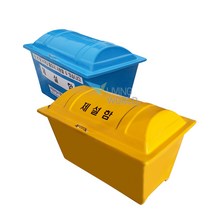 리빙월드 제설함 E형 400L(FRP) /언덕필수품 제설자재보관함, 파랑, 1개