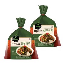 비비고 열무김치1.5kg, 1.5kg, 2개