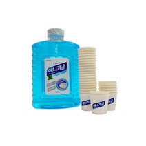 LCC유통 애니가글(1.5L), 애니가글1500ml 세트(6병+가글컵720개), 6개