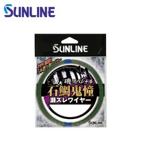 선라인 원투낚시 가거도 석조귀동 돌돔 와이어 30m 33X5, 33X5-534180
