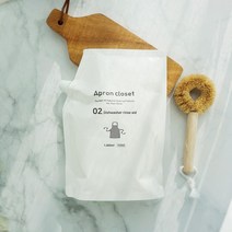 마켓 에이프런클로젯 식기세척기 세제 / 1종 액상형 식기세척기세제 750ml, 1개, 식기세척기린스 리필1000ml