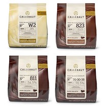 벨기에산 고급 초콜릿 칼리바우트 다크(54.5%/811)커버춰 400g/밀크/화이트, 칼리바우트 다크 70-30-38 400g
