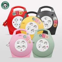 15m 오토 릴선 캠핑장 오토릴 캠핑용 용품 캠핑 리드선 연장선 전기선 usb 연장 자동, 블랙, 1개