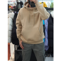 클라이드앤 클라이드앤 공용 데일리 컬러 세미오버핏 기모 후드 티셔츠 LDTSU402032